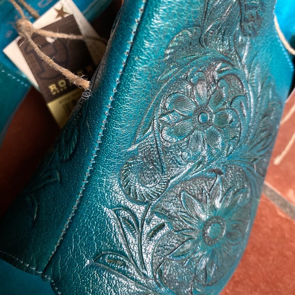 Roper Wear Of The West | Turquoise Mules - Picture 5 of 12